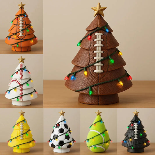 Sports Ball Christmas Tree Decorations