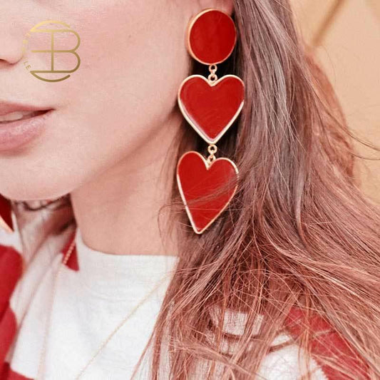 "Big Love" - Punk Style Statement Earrings