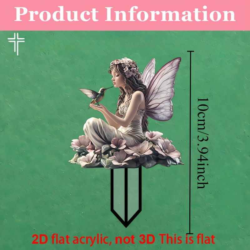 "Days of Fairy" - Acrylic Garden Stake Decoration