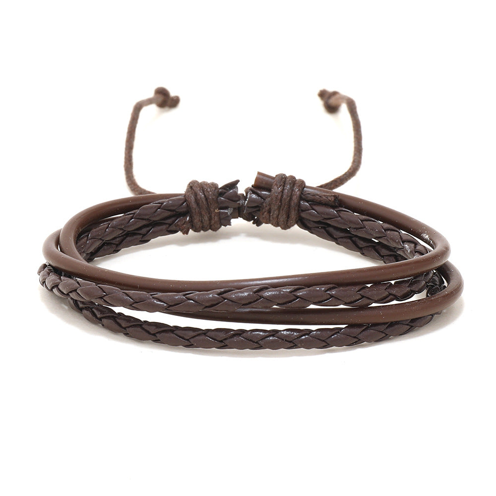 Casual Multilayer Leather Bracelet