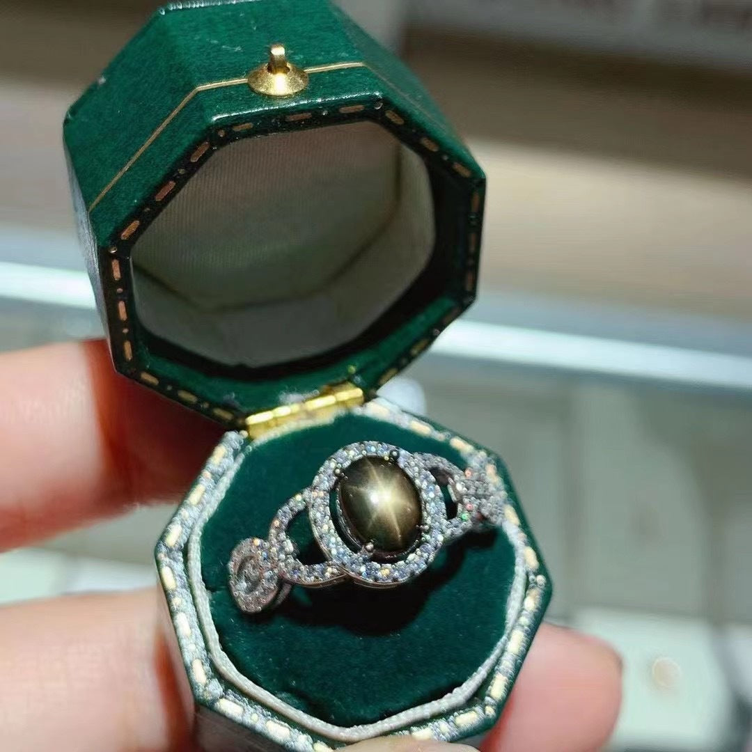 "Natural Star" - Natural Sapphire Ring