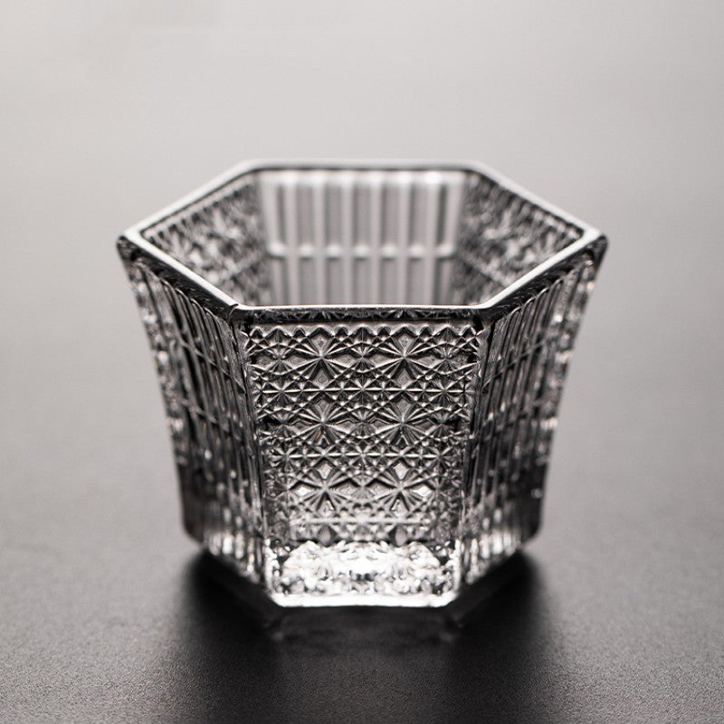 "Forget My Ex" - Hexagonal Crystal Shot Glass