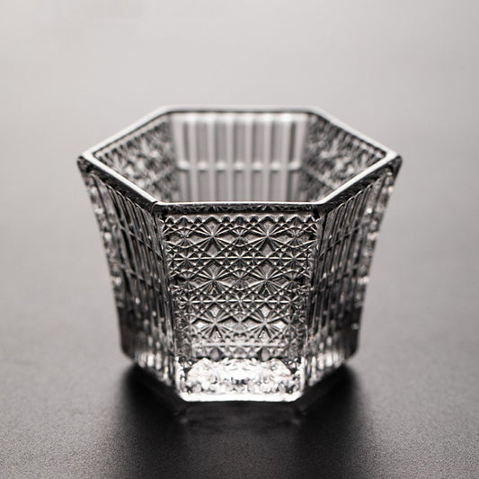 "Forget My Ex" - Hexagonal Crystal Shot Glass