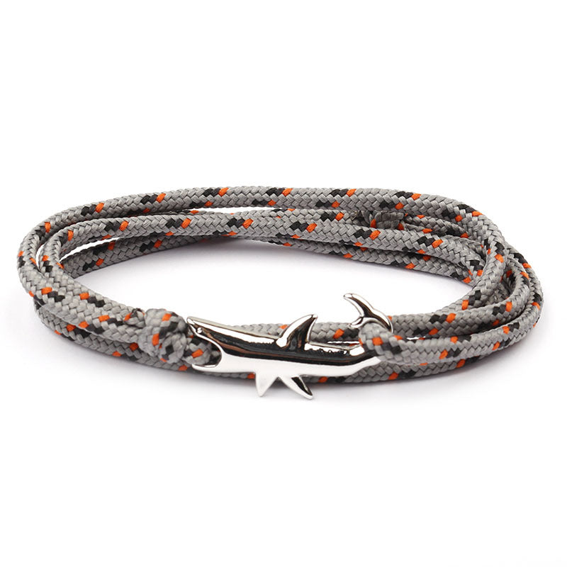 Domineering Shark Rope Bracelet