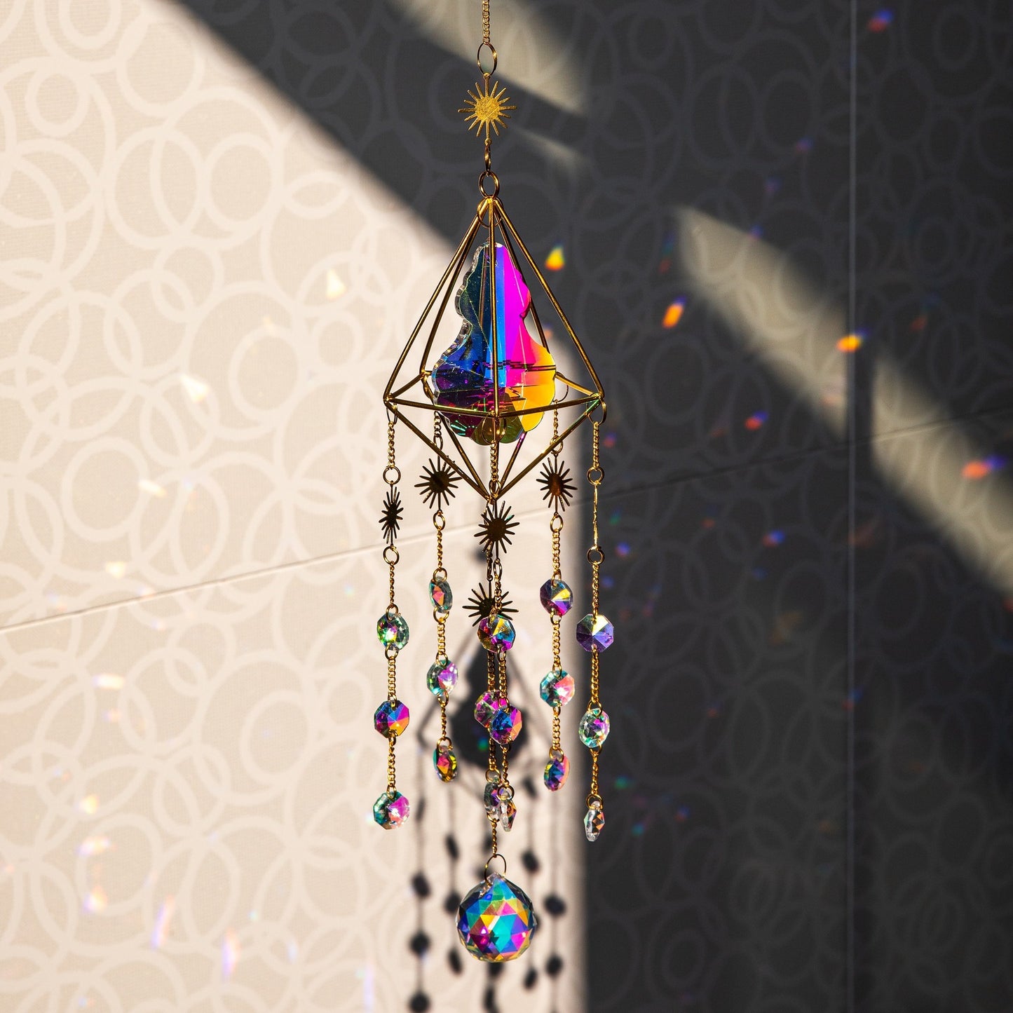 Handmade Prism Wind Chime