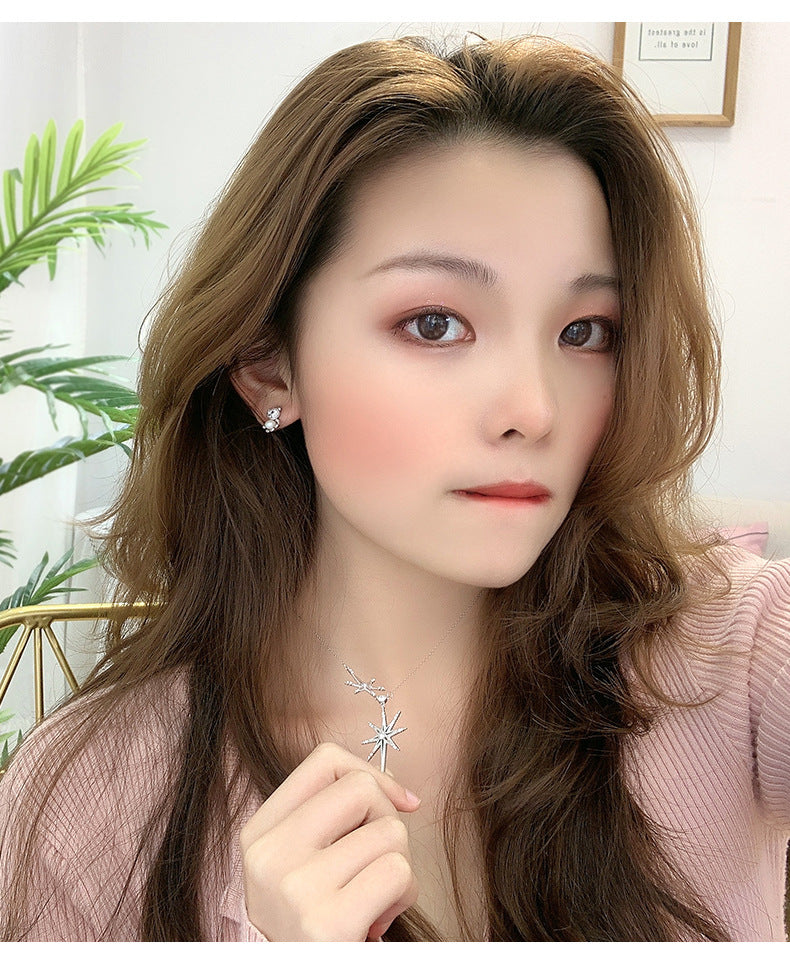 "Wishing Stars" - Clavicle Chain Necklace