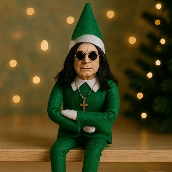 "An Ozzy Christmas" -  Elf Decorations