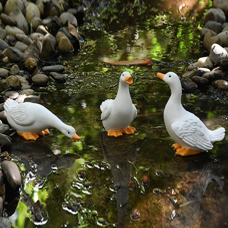 Duck Sculptures for Garden