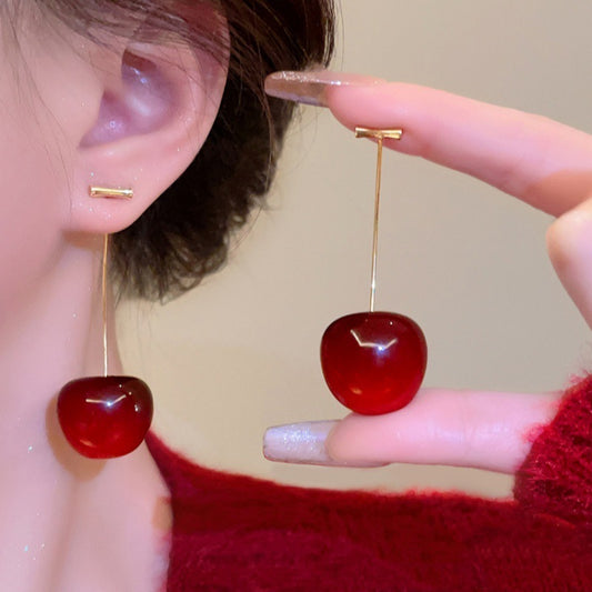 Red Cherry Earrings