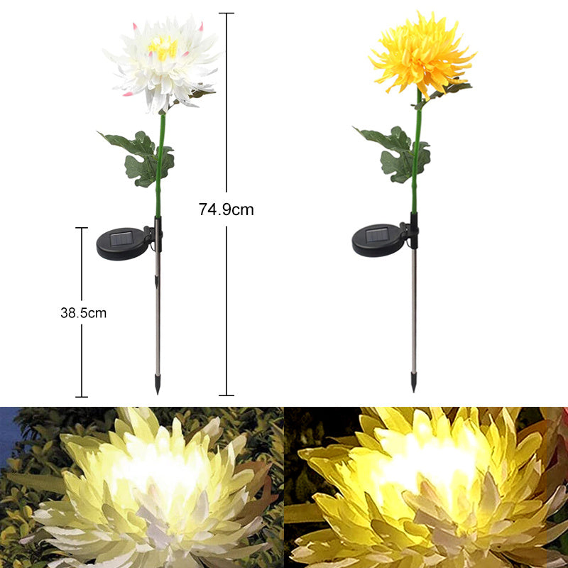 Solar LED Artificial Flower for Landscaping
