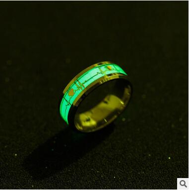ECG Carbon Fiber Ring for Couples