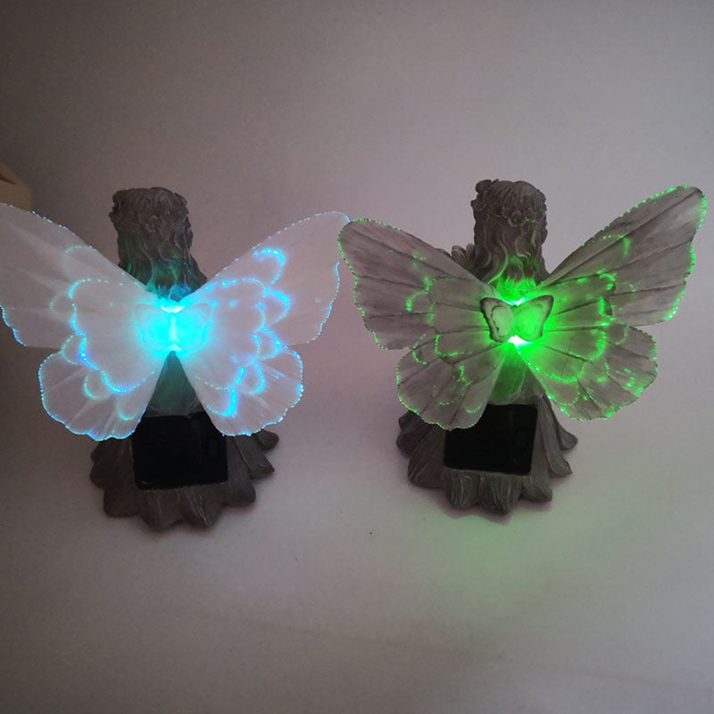 "Luminous Fairy" - Garden Bird Feeder