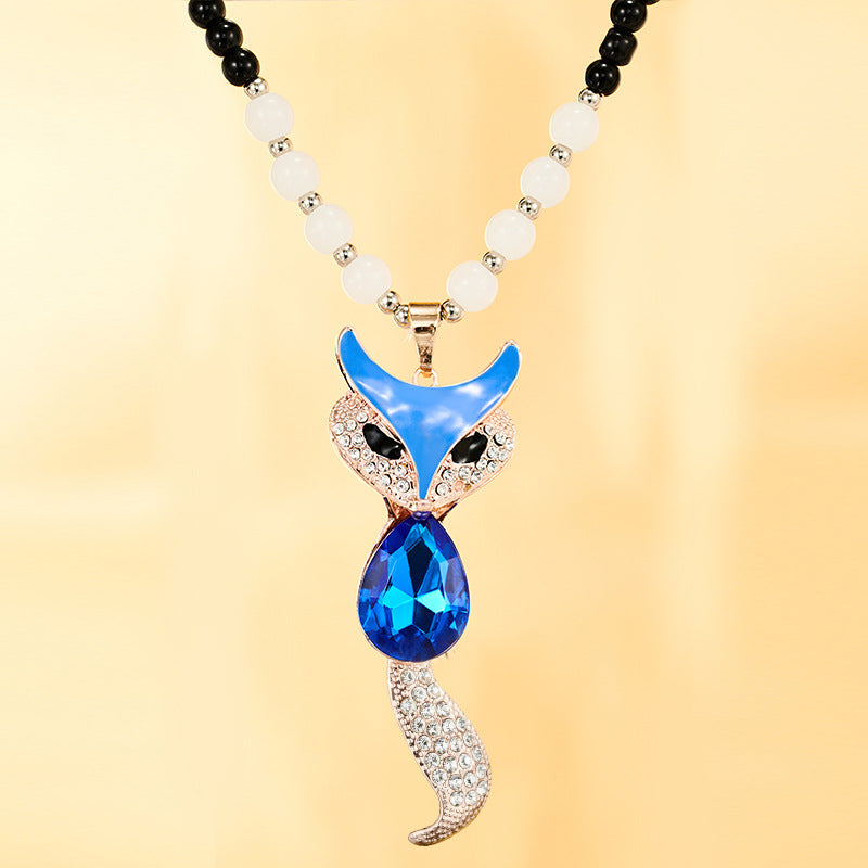 Versatile Fringed Pearl Sweater Chain/Necklace