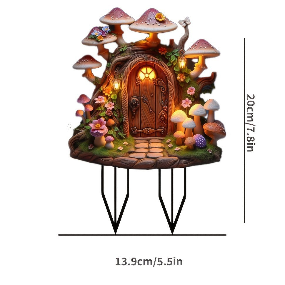 "Days of Fairy" - Acrylic Garden Stake Decoration