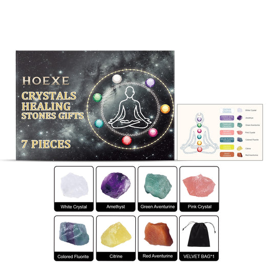"Spiritual Healing Stones Gift" - Crystal Healing Stones set