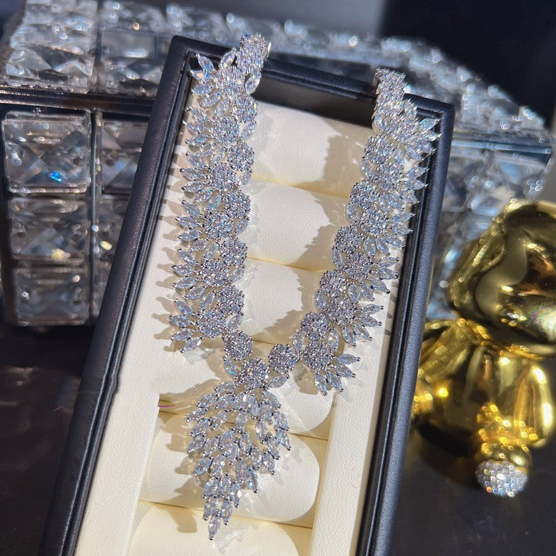 "Belle of the Ball" -  Diamond Necklace Set