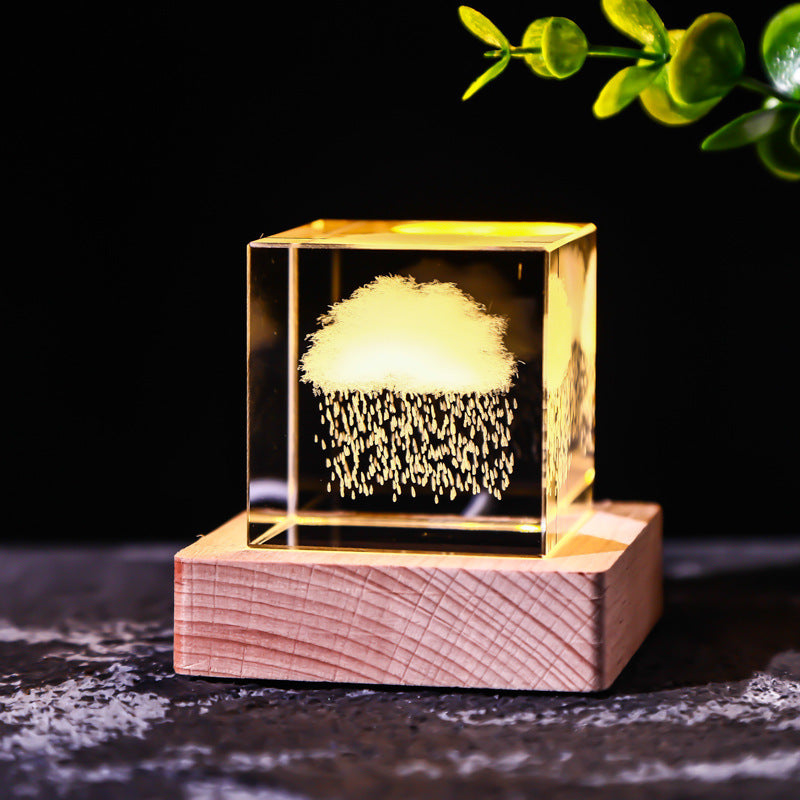 Crystal Cube Decoration Gifts