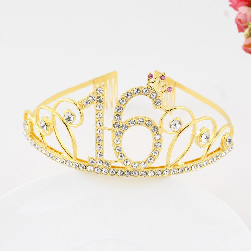 Diamond Birthday Hair Tiara