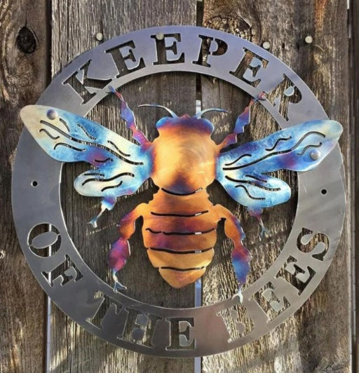 "Keeper of the Bees" - Ornament for Garden
