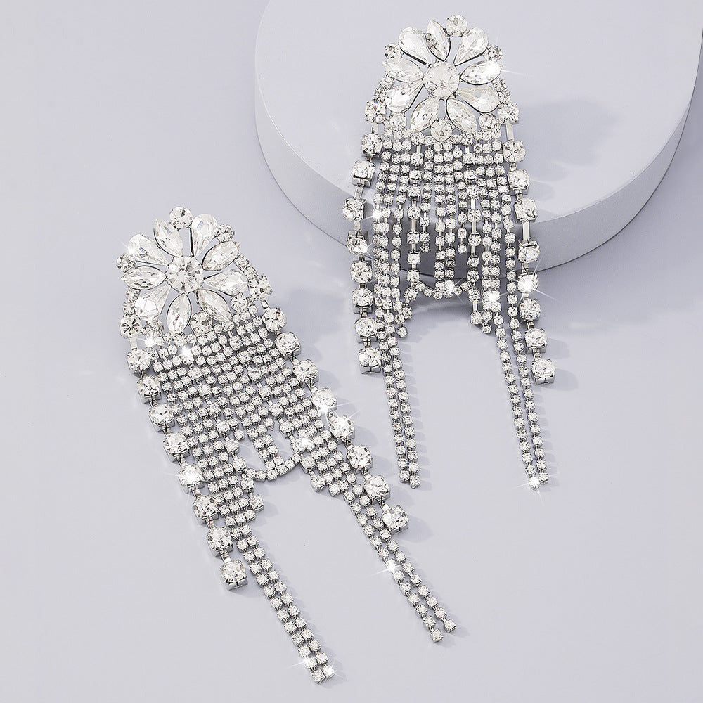 "Fairy Floral" - Tassel Earrings