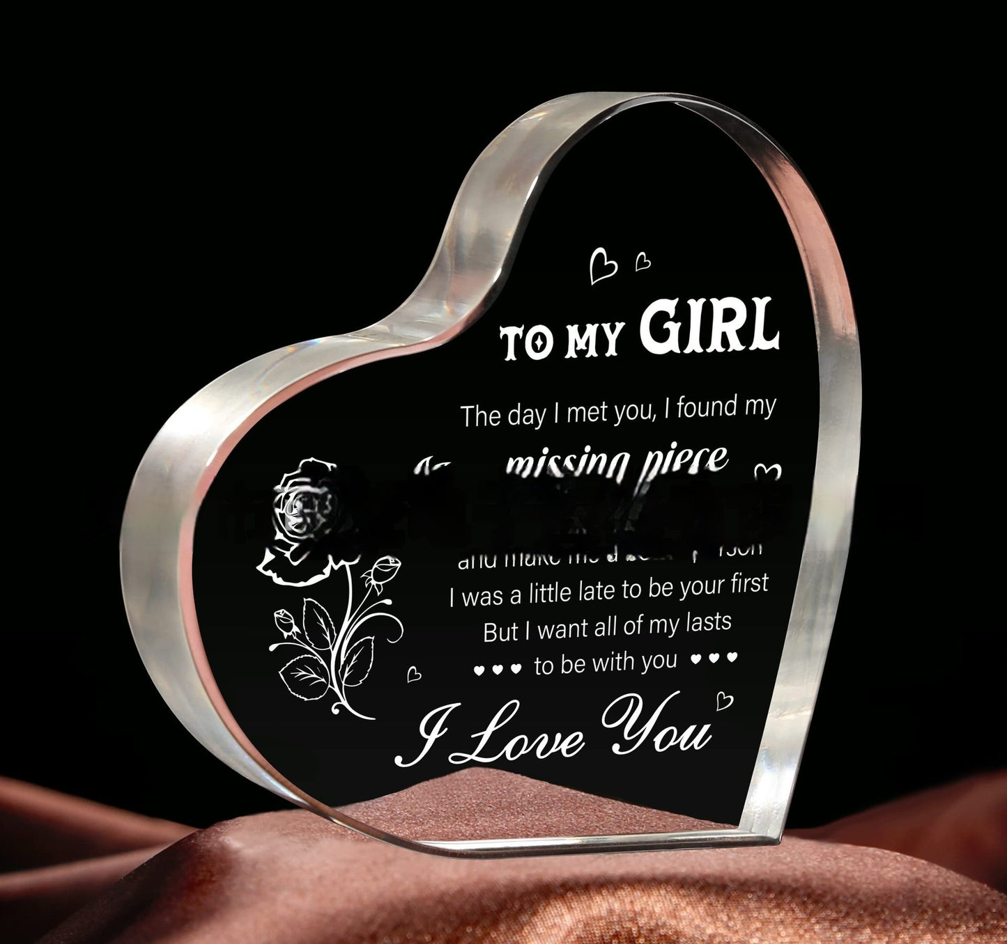 "A Warm Message" - Crystal Figurine Gifts for Everyone