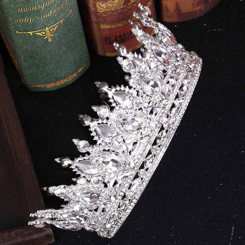 Alloy Color Crystal Bridal Crown