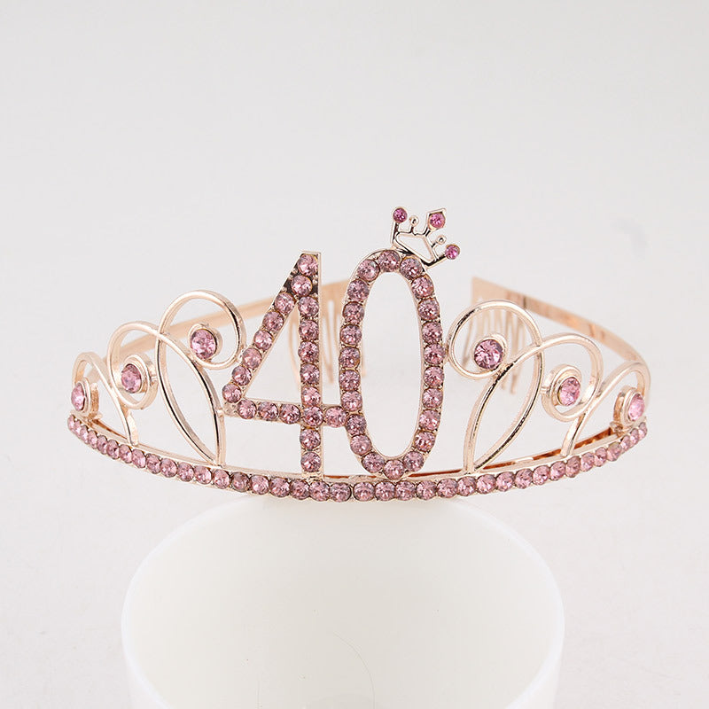 Diamond Birthday Hair Tiara