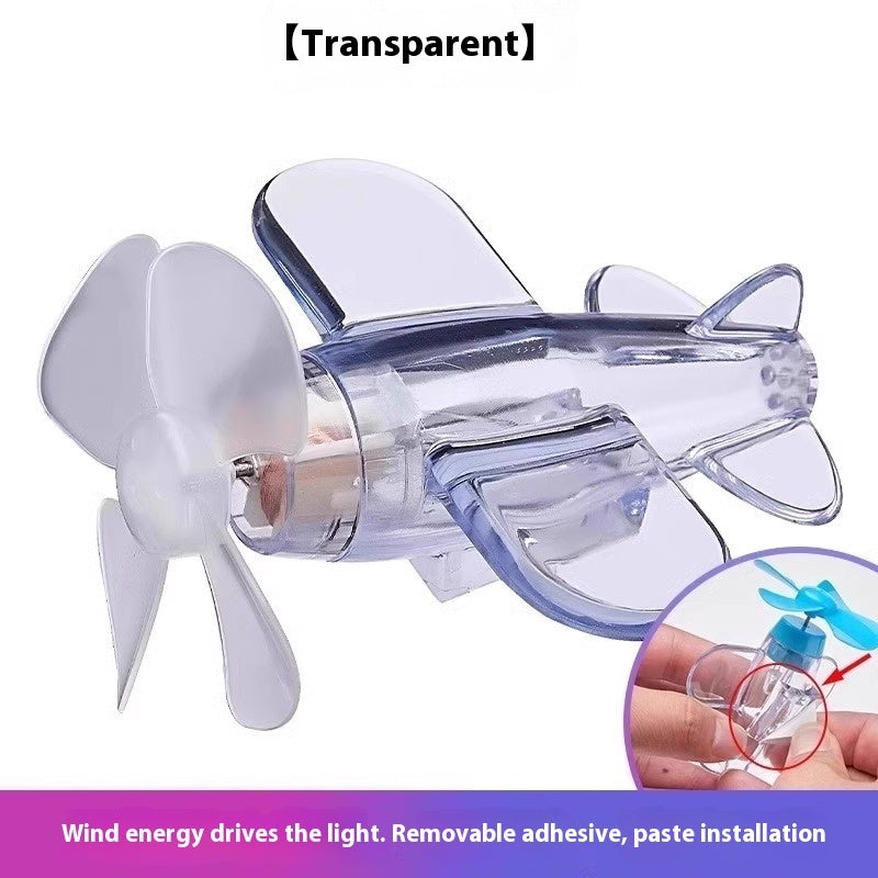 LED Wind Power Plane Lamp Decoration