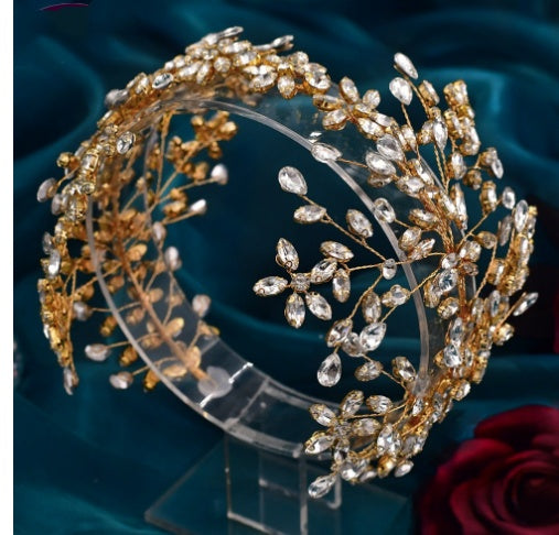 Crystal Laurel Wreath Headband