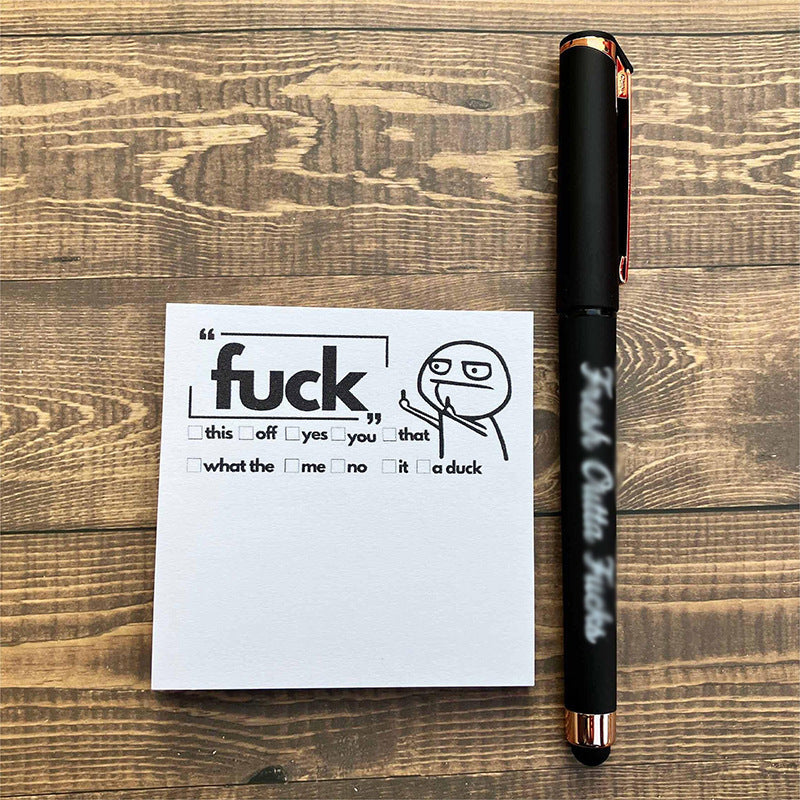 "F***" - Sticky Note Gifts