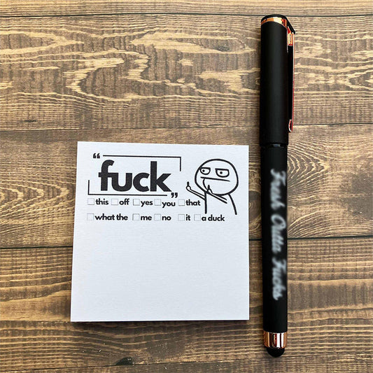 "F***" - Sticky Note Gifts