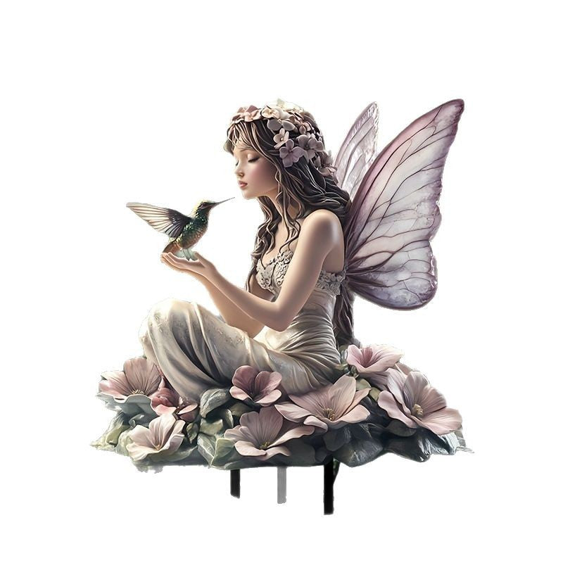 "Days of Fairy" - Acrylic Garden Stake Decoration