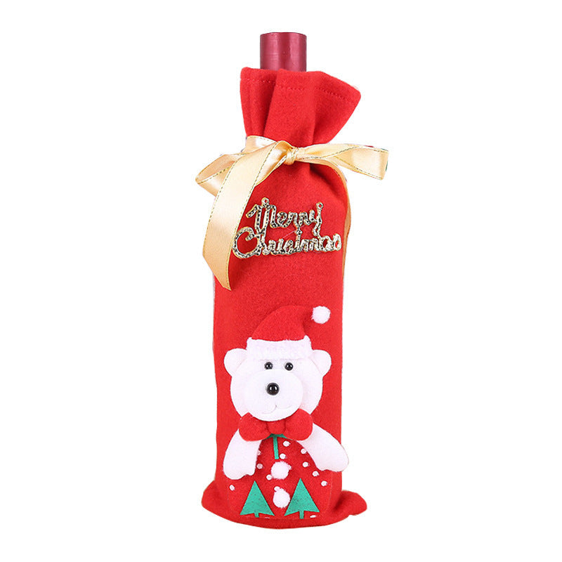 Christmas Wine Bottle Bag