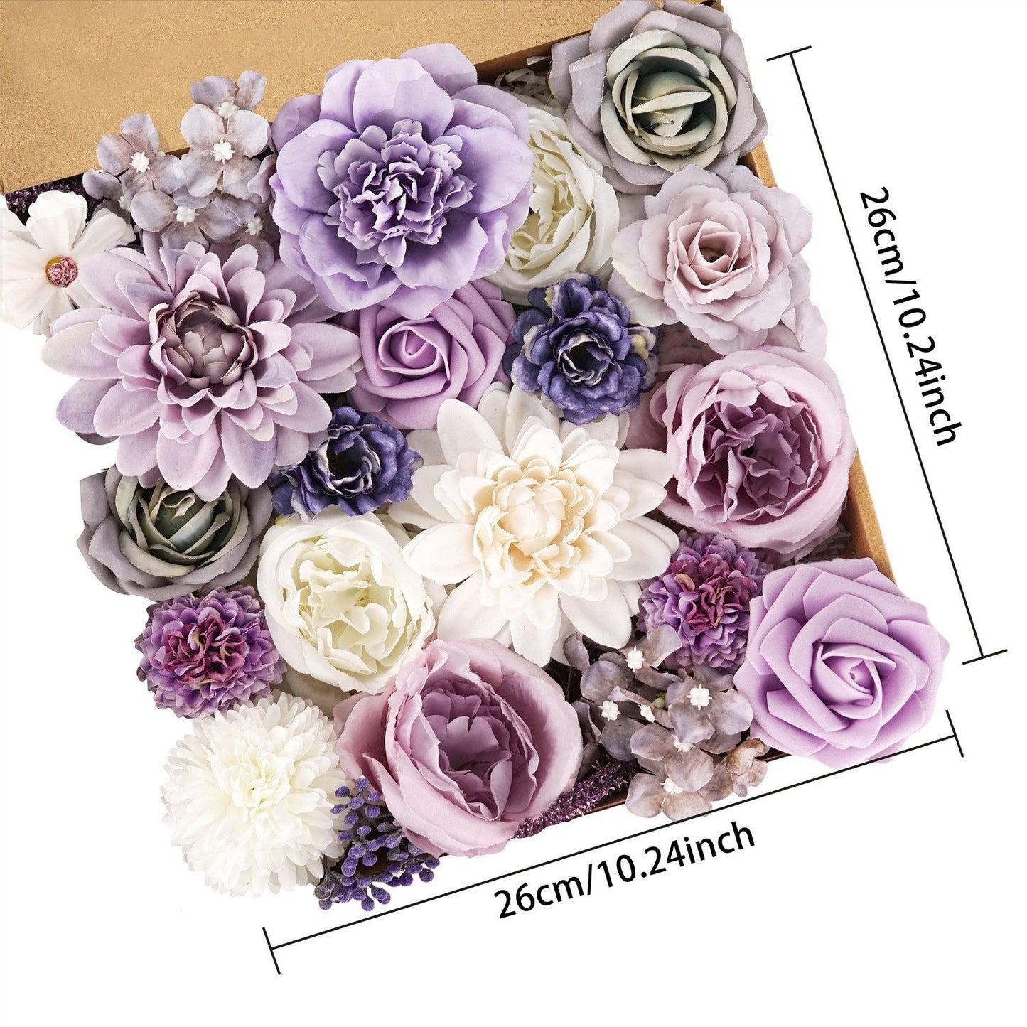 Handmade Bridal Bouquet Flower Box