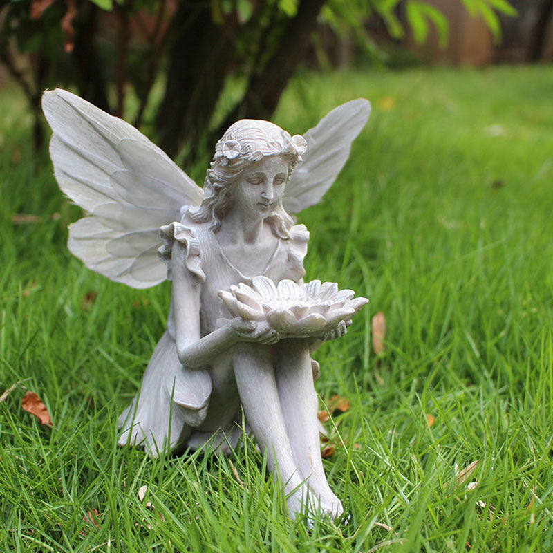 "Luminous Fairy" - Garden Bird Feeder