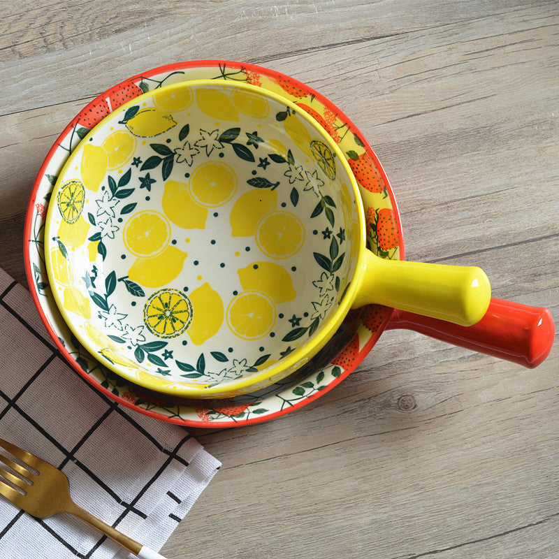 "Botanical Flower"- Fruit Salad Bowl