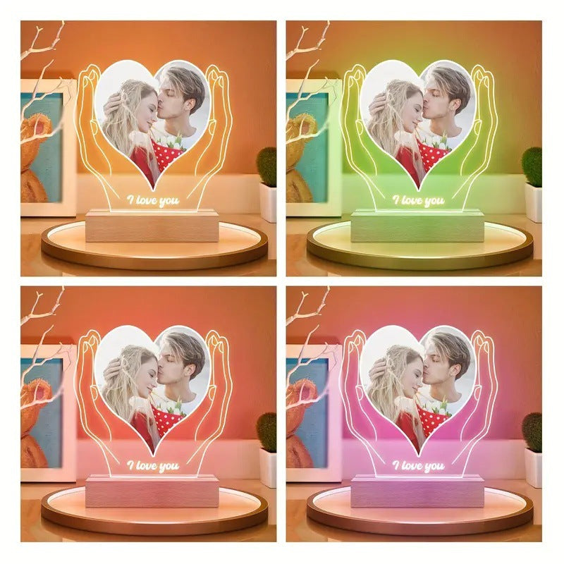 Acrylic Photo Lights Gift