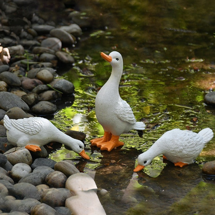 Duck Sculptures for Garden