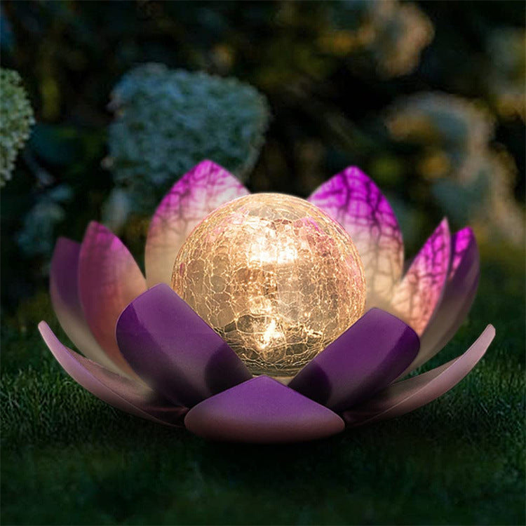 Solar Lotus Light for Garden