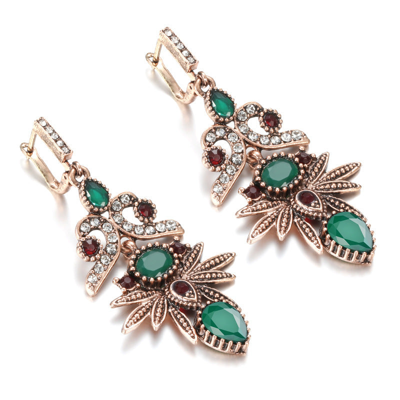 "Vintage Zest" -  Statement Earrings