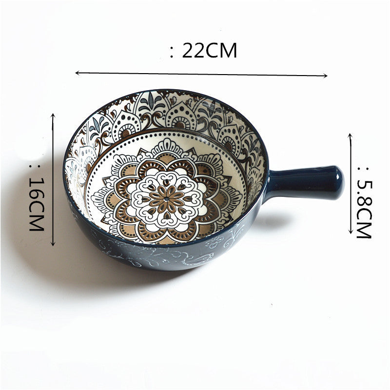 "Botanical Flower"- Fruit Salad Bowl