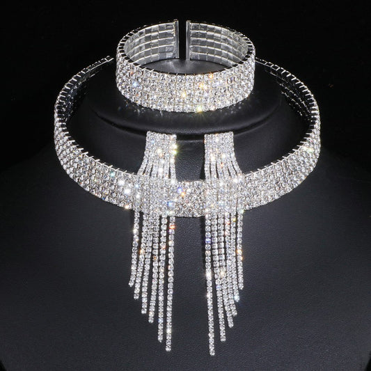 Diamond Choker Jewelry Sets