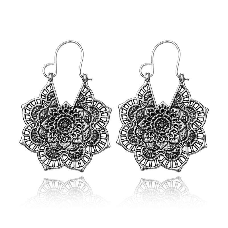 Mehndi Designed Earrings