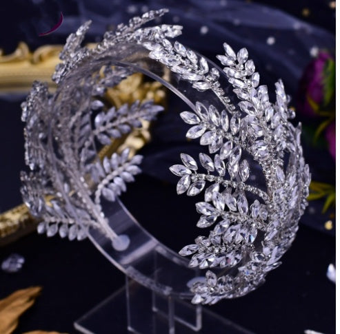 Crystal Laurel Wreath Headband