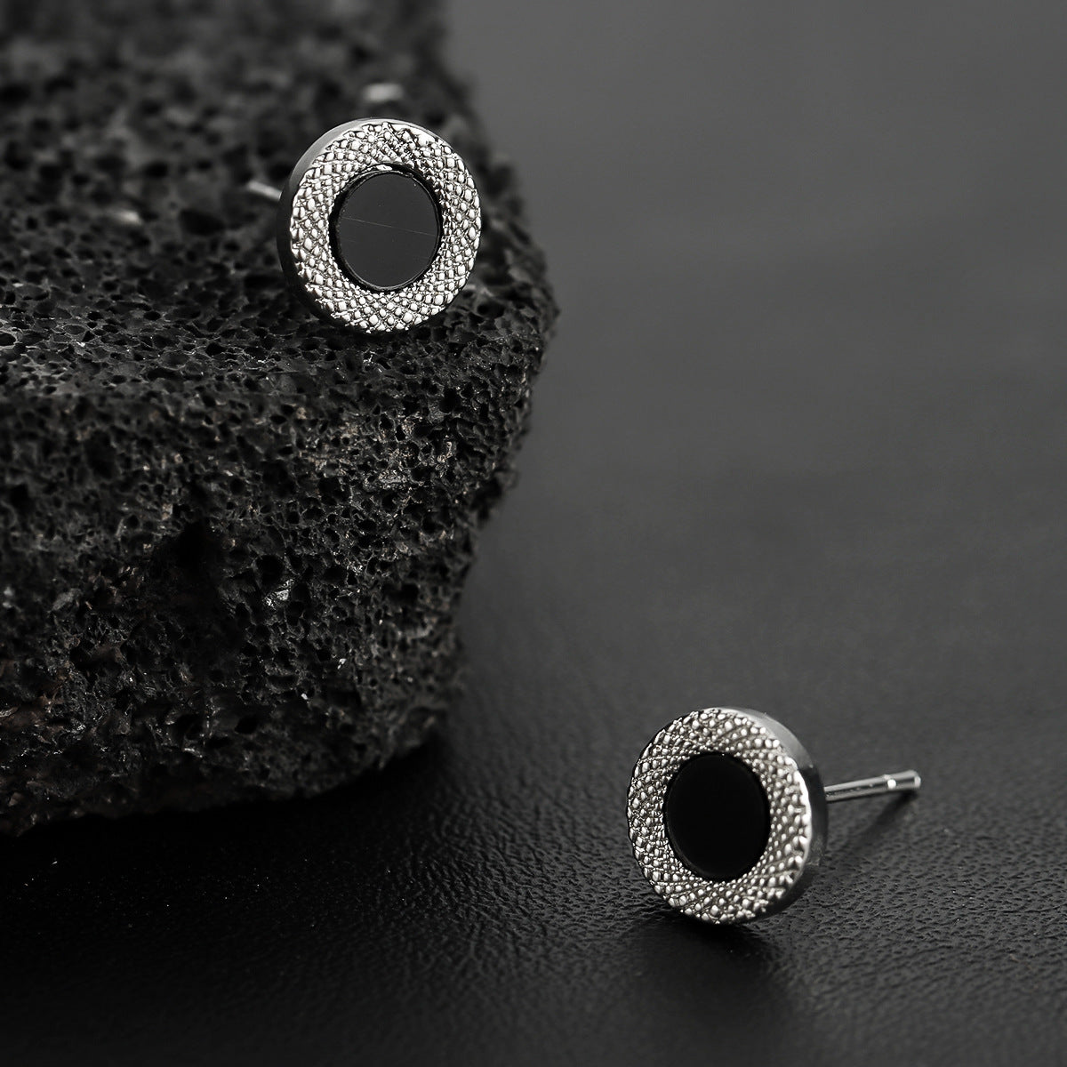 Silver-plated Stud Earrings
