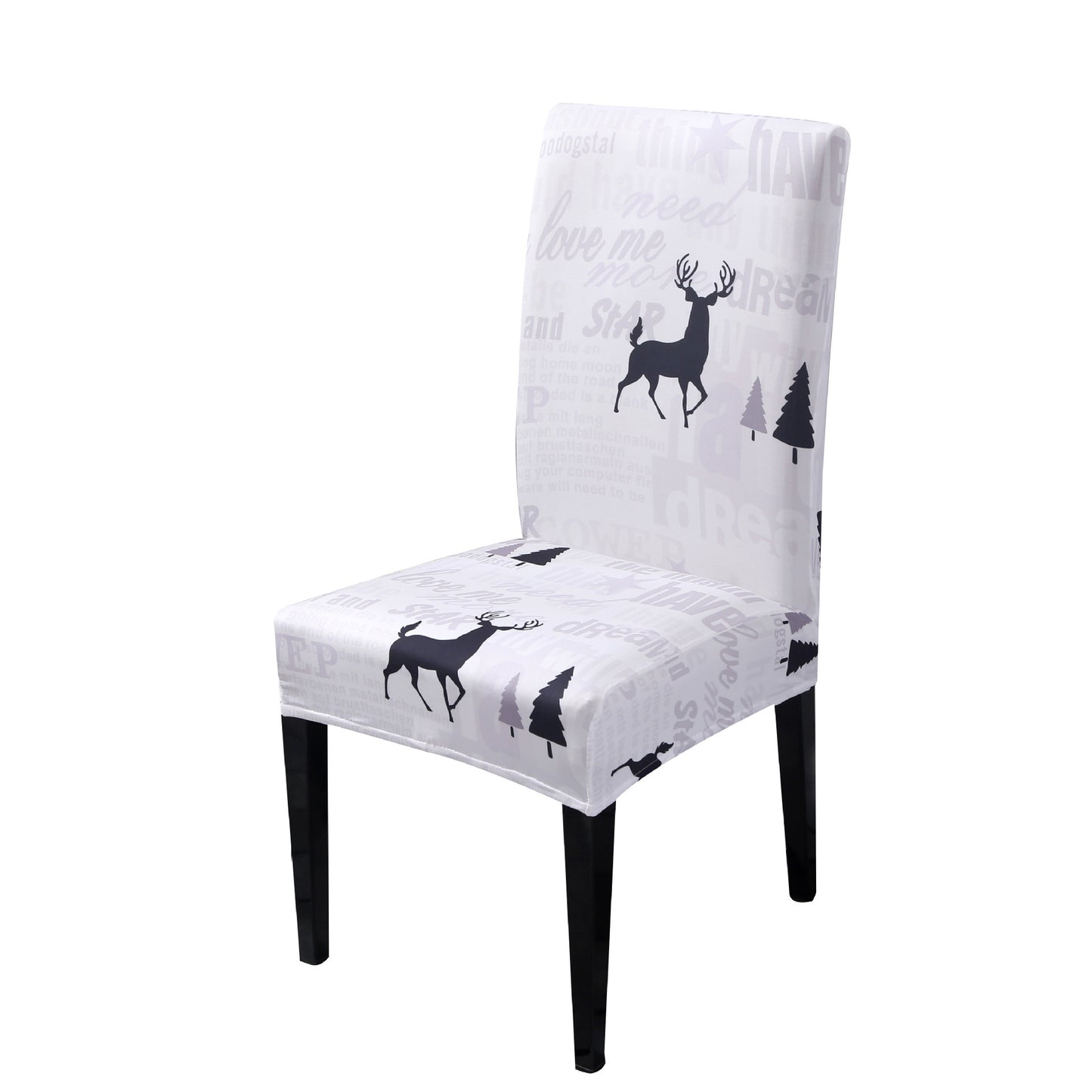 Universal Elastic Christmas Chair Cover