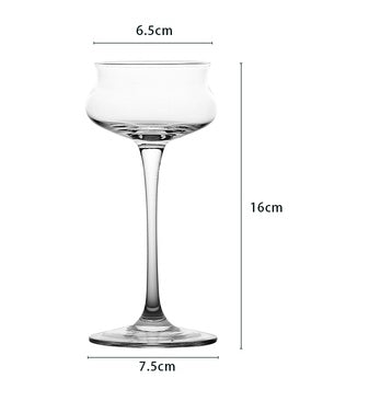 "Crazy Stemmed"-  Cocktail Glass