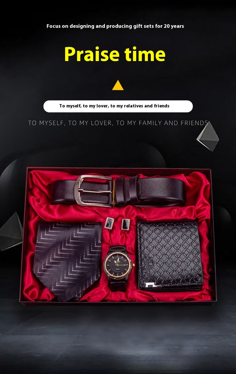 Quartz Watch Business Gift Set