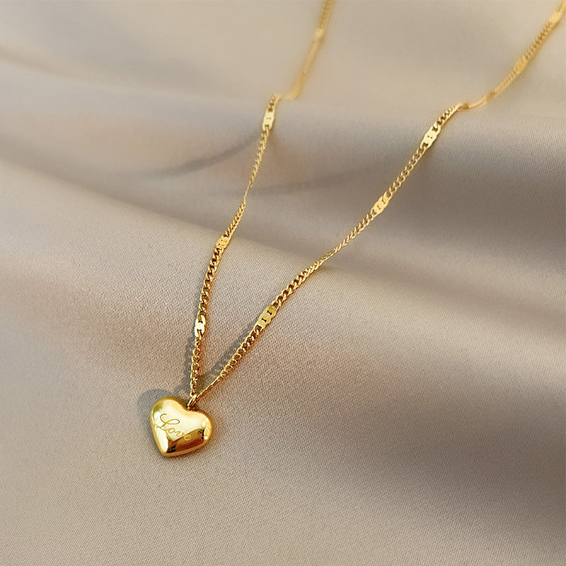 Vintage Love Heart Pendant
