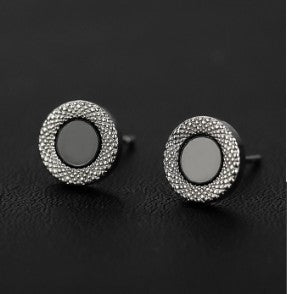 Silver-plated Stud Earrings